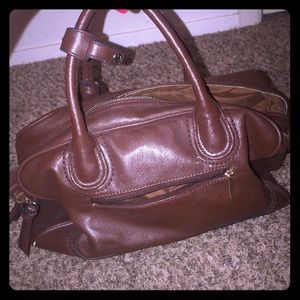 Brown purse
